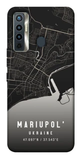Чехол на TECNO Camon 17 Mariupol map фото 1 из 1
