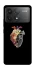 Чохол на Xiaomi Poco F6 Pro Heart with flowers фото 1 з 1