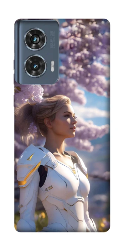 Чохол на Motorola Edge 50 Cyber space girl ver.1 фото 1 з 1