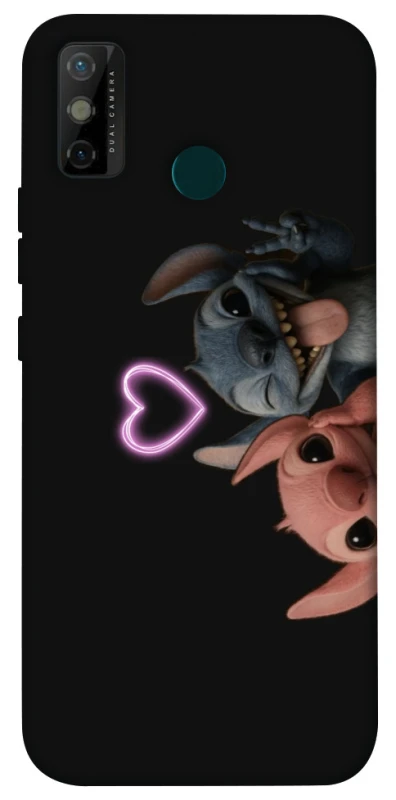 Чохол на TECNO Spark 6 Go Love Stitch & Angel фото 1 з 1