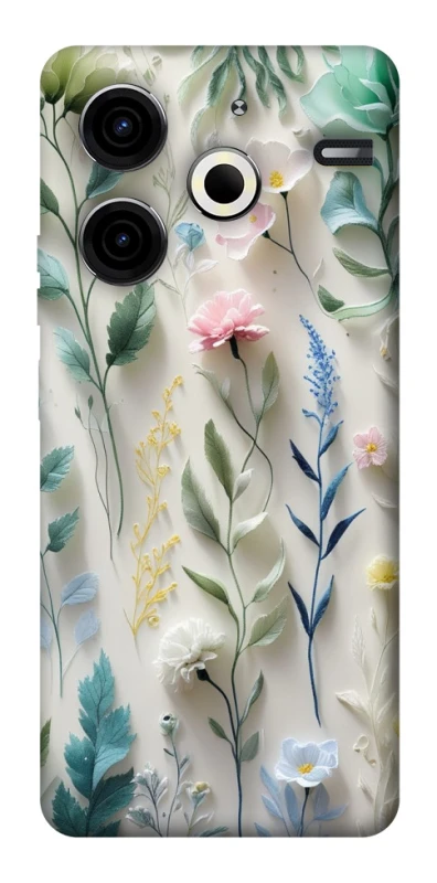 Чохол на TECNO Pova 6 Neo (LI6) Floral design ver.3 фото 1 з 1