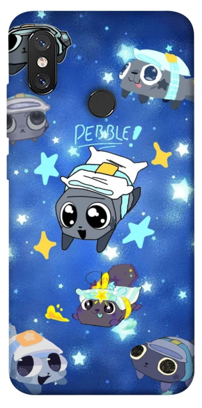 Чохол на Xiaomi Mi 8 Pebble kitten stars фото 1 з 1