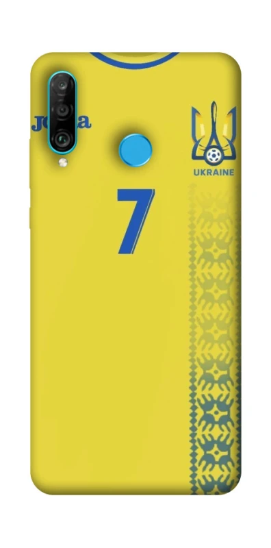 Чехол на Huawei P30 lite UA-Football ver.3 фото 1 из 1