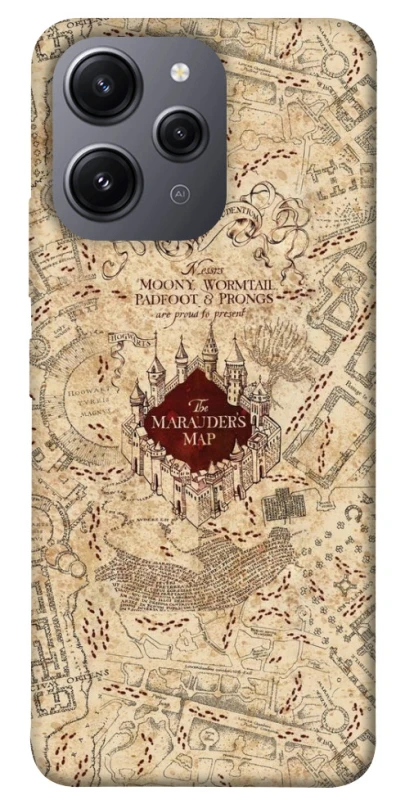 Чохол на Xiaomi Redmi 12 Harry Potter Marauder's Map фото 1 з 1