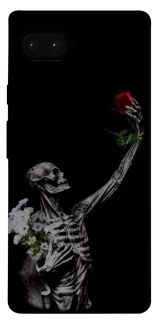 Чехол на Google Pixel 7a Skeleton vs Rose фото 1 из 1