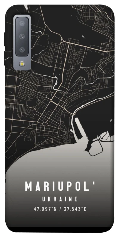 Чехол на Samsung A750 Galaxy A7 (2018) Mariupol map фото 1 из 1