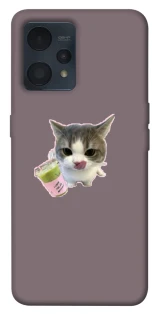 Чохол на Realme 9 4G / 9 Pro+ cat matcha фото 1 з 1