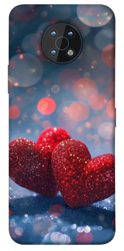 Чехол на Nokia G50 Red hearts фото 1 из 1