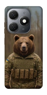 Чохол на TECNO Spark 20 Ведмідь захисник фото 1 з 1