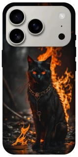 Чохол на Apple iPhone 17 Pro (6.3") Вогняний кіт фото 1 з 1