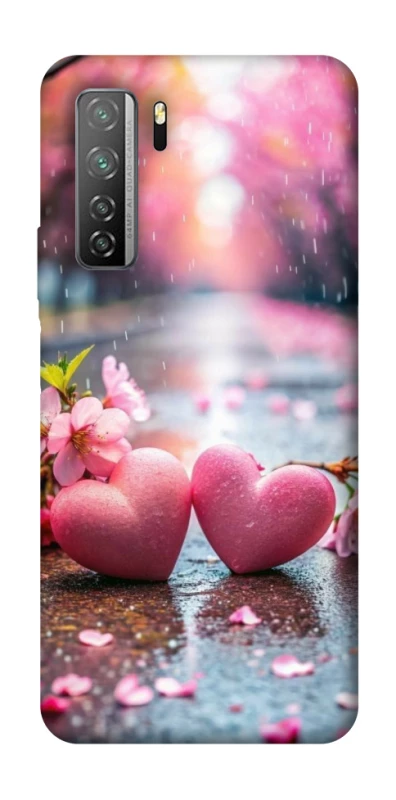 Чохол на Huawei Nova 7 SE Pink heart фото 1 з 1