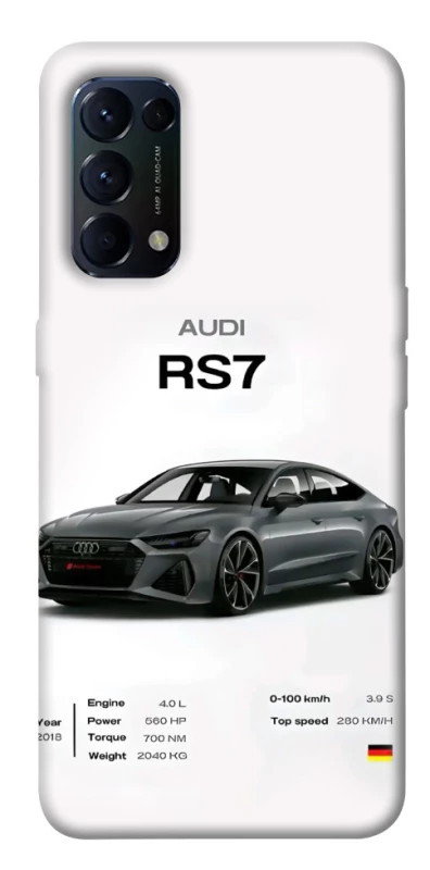Чохол на Oppo Reno 5 4G Audi RS7 фото 1 з 1