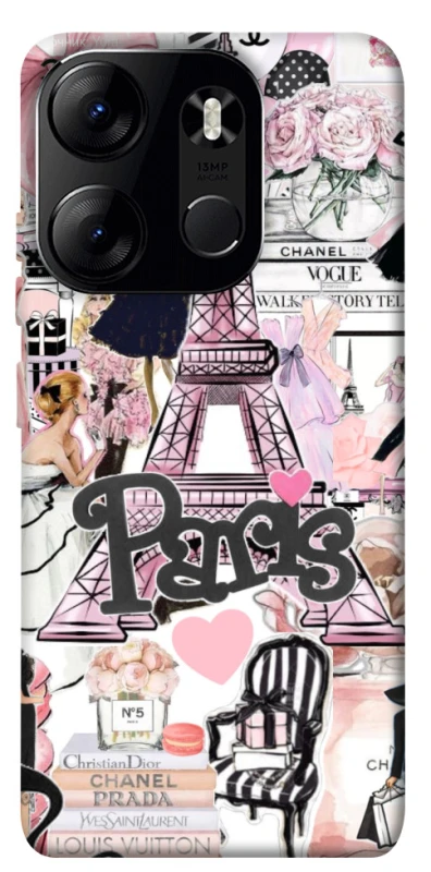 Чехол на Tecno Spark Go 2023 Fashion collage ver.8 фото 1 из 1