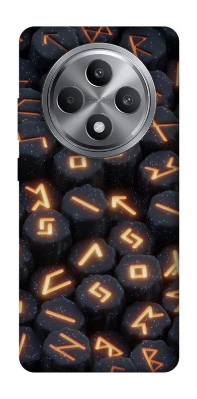 Чохол на Oppo Reno 12 F 4G Вогняні руни фото 1 з 1