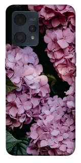 Чохол на Realme 9 4G / 9 Pro+ Рожеві гартензії фото 1 з 1