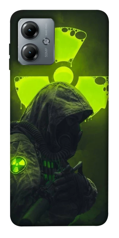 Чохол на Motorola Moto G14 Радіація v5 фото 1 з 1