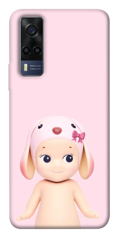 Чехол на Vivo Y53s Pink Ribbon Hop фото 1 из 1
