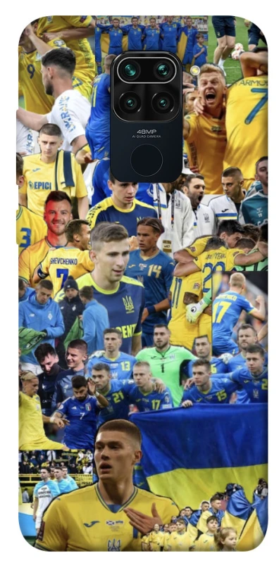 Чохол на Xiaomi Redmi Note 9 / Redmi 10X UA-Football ver.6 фото 1 з 1