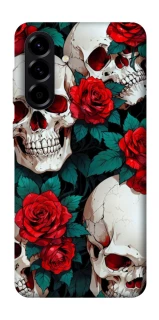 Чехол на Samsung Galaxy A56 5G skull and rose фото 1 из 1