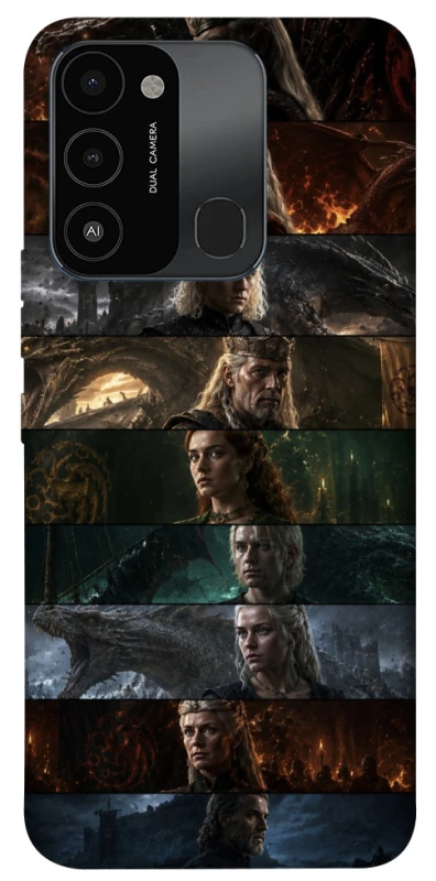 Чехол на TECNO Spark 8C House of the Dragon фото 1 из 1