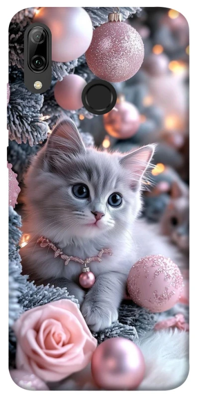 Чохол на Huawei P Smart (2019) Christmas Kitty фото 1 з 1