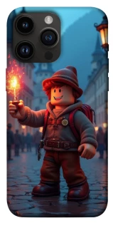 Чохол на Apple iPhone 14 Pro Max (6.7") Roblox Fire Logo Blue Flames фото 1 з 1