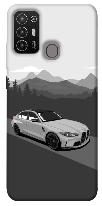 Чохол на ZTE Blade A52 BMW grey v3 фото 1 з 1