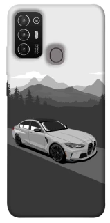 Чехол на ZTE Blade A52 BMW grey v3 фото 1 из 1