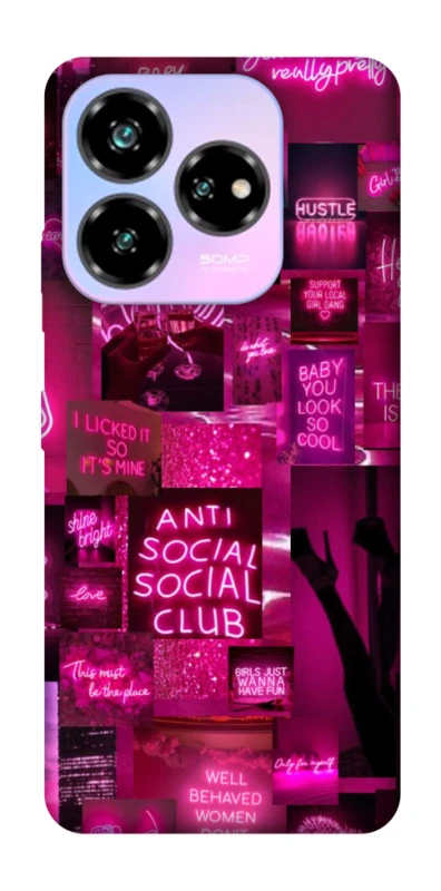 Чехол на ZTE Nubia V60 Desing Hot collage ver.7 фото 1 из 1