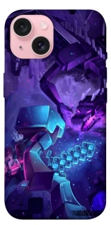 Чехол на Apple iPhone 15 (6.1") Minecraft dragon фото 1 из 1