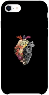 Чохол на Apple iPhone SE (2020) Heart with flowers фото 1 з 1