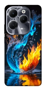 Чехол на Infinix Hot 40 Water And Fire фото 1 из 1