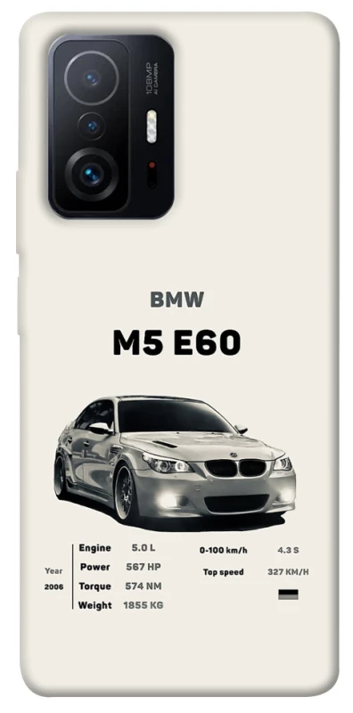 Чехол на Xiaomi 11T / 11T Pro BMW M5 E60 фото 1 из 1