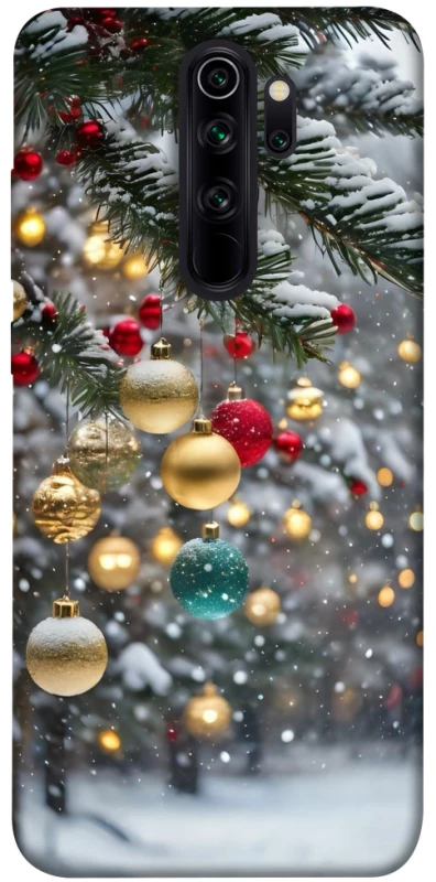 Чехол на Xiaomi Redmi Note 8 Pro Новогодний v48 фото 1 из 1