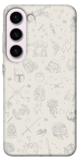 Чехол на Samsung Galaxy S23+ Star Wars background ver.1 фото 1 из 1
