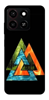 Чехол на ZTE Blade A35 4G Валькнут v4 фото 1 из 1