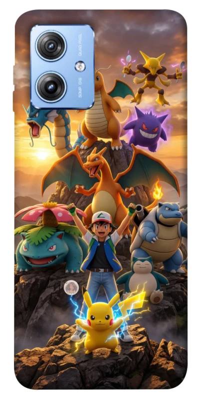 Чехол на Motorola Moto G84 Pokemon фото 1 из 1