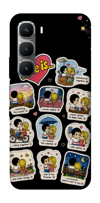 Чохол на Infinix Hot 60 Pro Love is ver.4 фото 1 з 1