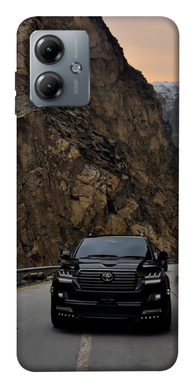 Чохол на Motorola Moto G14 Land Cruiser black фото 1 з 1