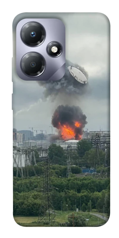 Чохол на Infinix Hot 30 Play Moscow never sleeps ver.4 фото 1 з 1