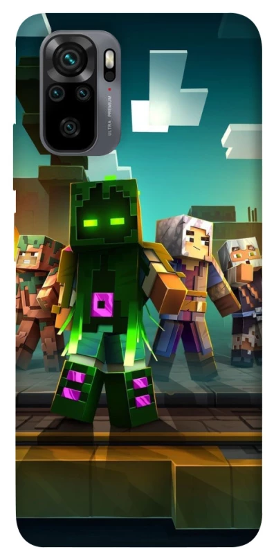 Чехол на Xiaomi Redmi Note 10 / Note 10s Minecraft dungeon фото 1 из 1