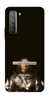 Чехол на Huawei Nova 7 SE Not afraid фото 1 из 1