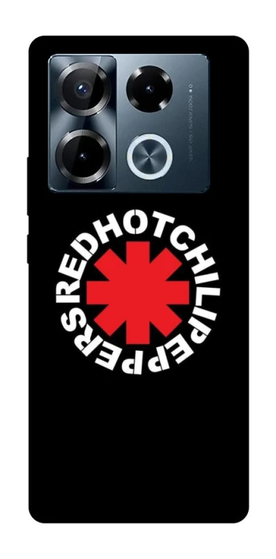 Чехол на Infinix Note 40 Pro 4G Red Hot Chili Peppers logo фото 1 Чехол на Infinix Note 40 Pro 4G Red Hot Chili Peppers logo фото 1 из 1