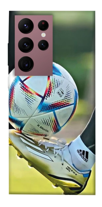 Чохол на Samsung Galaxy S22 Ultra Football Ball v2 фото 1 з 1