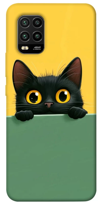 Чехол на Xiaomi Mi 10 Lite Black cat v2 фото 1 из 1