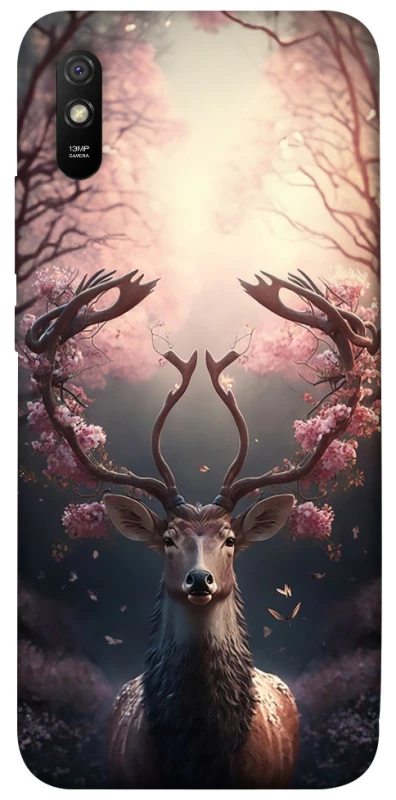 Чехол на Xiaomi Redmi 9A Скандинавский олень v3 фото 1 из 1