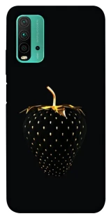 Чехол на Xiaomi Redmi Note 9 4G / Redmi 9 Power Черная клубника фото 1 из 1