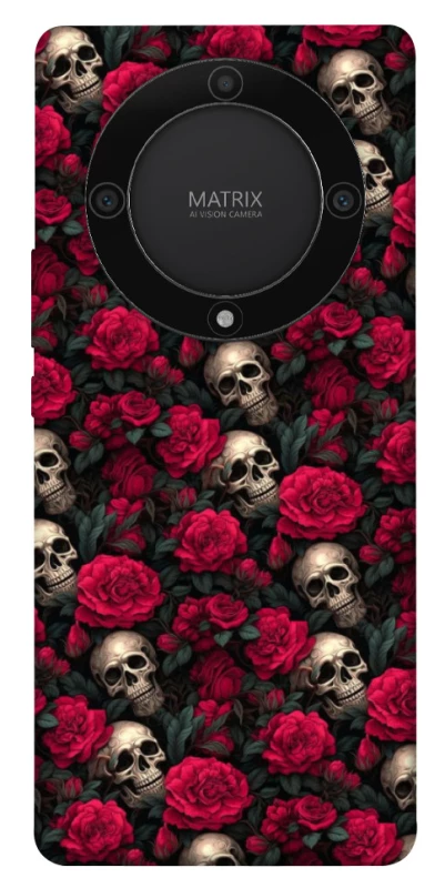 Чохол на Huawei Magic5 Lite Черепа та рози фото 1 з 1