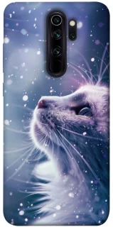 Чехол на Xiaomi Redmi Note 8 Pro Snow cat фото 1 из 1