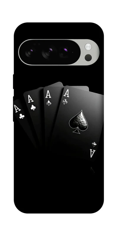 Чехол на Google Pixel 10 Pro Black Cards фото 1 из 1